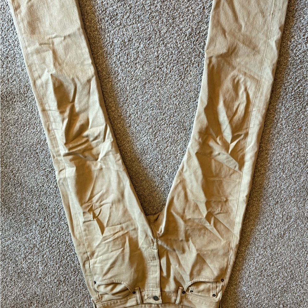 Levi's Beige Denim Pants